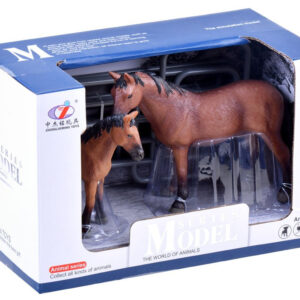 ANIMALS FARM SERIES Figūrėlių rinkinys „Arklys ir kumeliukas“ HORSES COLLECTION ZA3391 - Image 6