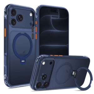 Tech-Protect MAGAIR STAND MagSafe CC iPhone 17 PRO / 18 PRO MATINIS TAMSIAI MĖLYNAS