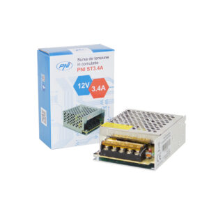 Perjungiamas įtampos šaltinis PNI ST3.4A 12V 3.4A, stabilizuotas stebėjimo sistemoms - Image 4