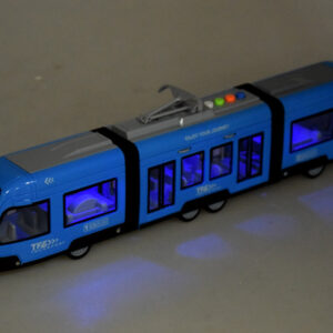 Lankstus mėlynas TRAM šviesos ir garso efektų žaislas ZA3834 - Image 7