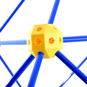 Konstrukcinės kaladėlės LARGE STRAWS 81el tūbelėje ZA3873 - Image 3