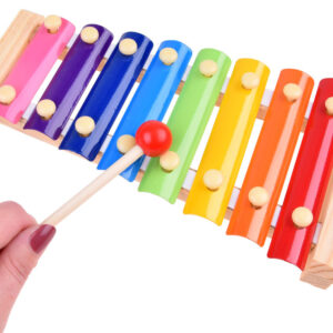 Spalvingi cimbolai muzikinis žaislas muzika IN0152 - Image 3