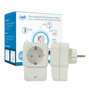 Išmanusis SmartHome SM440 PNI įjungimo / išjungimo lizdas bet kuriam elektros prietaisui valdyti internetu - Image 4