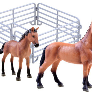 ANIMALS FARM SERIES Figūrėlių rinkinys „Arklys ir kumeliukas“ HORSES COLLECTION ZA3391 - Image 2