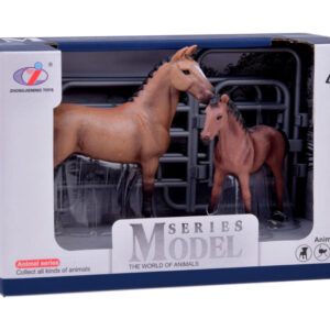 ANIMALS FARM SERIES Figūrėlių rinkinys „Arklys ir kumeliukas“ HORSES COLLECTION ZA3391 - Image 6