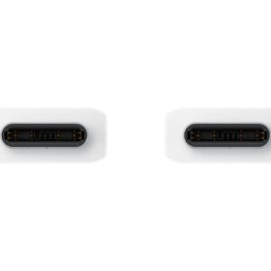 Samsung EP-DX310 USB-C Male į USB-C Male Kabelis (3A) 1.8m, Balta - Image 3