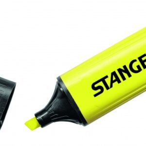 Stanger Teksto žymeklis 1-5 mm, geltonas, 1 vnt. 180001000