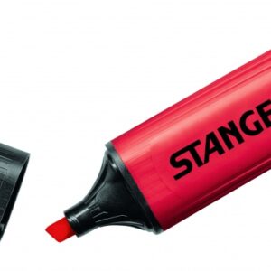 Stanger Teksto žymeklis 1-5 mm, raudonas, 1 vnt. 180003000