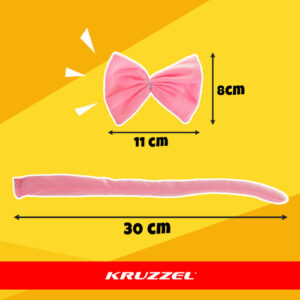 Kačiuko kostiumas - rožinis, 4 dalių, Kruzzel 26517 - Image 3