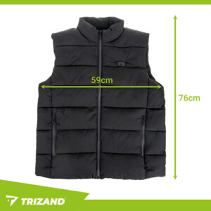 Trizand 26541 šildoma liemenė su USB, L dydžio - Image 2