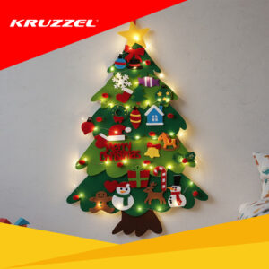 Kruzzel 26548 LED veltinio kalėdinė eglutė - Image 6