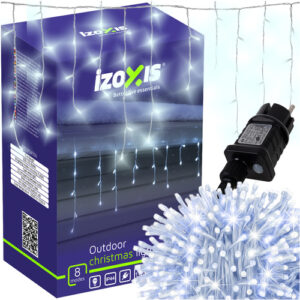 Lauko šviestuvai 300LED 15m šaltai balta spalva Izoxis 26711