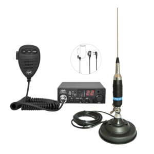 CB radijo stotelė PNI ESCORT HP 8001L ASQ + ausinės HS81 + CB antena PNI S9 su magnetu - Image 2