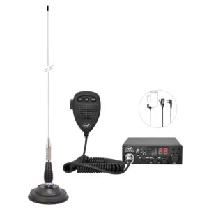 CB radijo stoties komplektas PNI ESCORT HP 8001L ASQ + ausinės HS81 + CB antena PNI ML100 su magnetu - Image 5