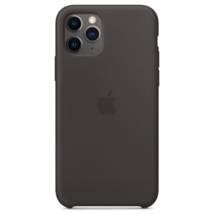 Silikoninis dėklas Apple iPhone 11 Pro - Juodas