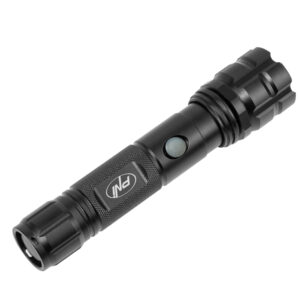 PNI Adventure F10 aliumininis žibintuvėlis su 1x6W LED, 500lm iki 200m fokusavimu, su baterija ir micro USB jungtimi - Image 5