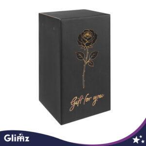 Rožė stiklinėje - šviečianti 22 cm Glimz - Image 2