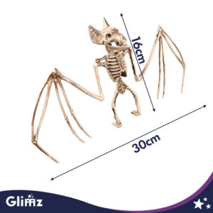 Šikšnosparnio skeletas - dekoracija 30 cm Glimz - Image 3