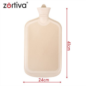 Guminis karšto vandens butelis dangtelyje 3,5 l Zortiva - Image 3