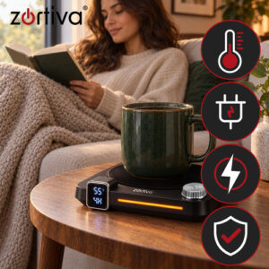 40 W „Zortiva“ elektrinis puodelių šildytuvas - Image 4
