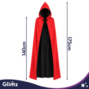Glimz dvipusis apsiaustas 140 cm - Image 2