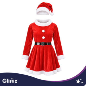Kalėdų Senelės Glimz kostiumas - Image 4