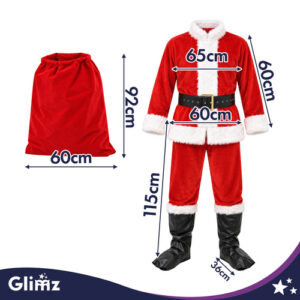 „Glimz“ Kalėdų Senelio kostiumas - Image 2