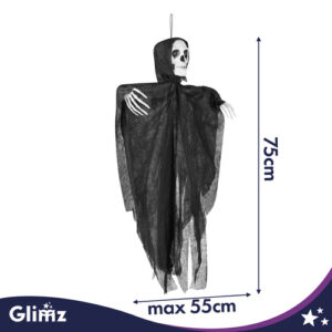 Szkielet czarny wiszący - dekoracja Glimz - Image 3