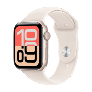 Watch Apple Watch SE 3 (2025) GPS 44mm Starlight Aluminium Case with Sport Band M/L - Starlight
