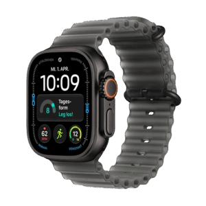 Išmanusis laikrodis Apple Watch Ultra 4 (2026) 5G 49mm  Black Titanium Case with Translucent Black Ocean Band - Black