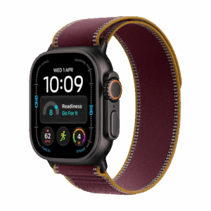 Išmanusis laikrodis Apple Watch Ultra 4 (2026) 5G 49mm Black Titanium Case with Burgundy Trail Loop M/L - Burgundy