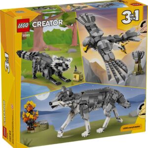 LEGO CREATOR 3 IŠ 1 31393 Miško gyvūnai: Pilkasis vilkas - Image 2