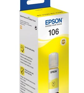 Epson 106 EcoTank (C13T00R440) Rašalo papildymo buteliukas, Geltona - Image 2