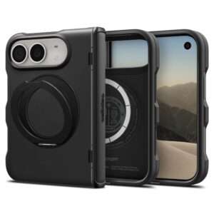 Spigen SLIM ARMOR PRO S MagSafe iPhone DUO JUODAS - Image 2