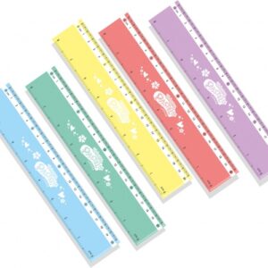 Liniuotė Colorino Pastel 20 cm plastikinė pastelinių spalvų - Image 2