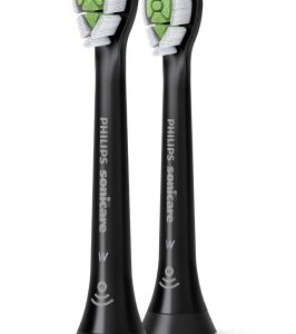 Philips Sonicare W2 Optimal White HX6062/88 Sonic Dantų šepetėlio galvutės, Juoda