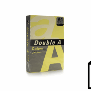 Spalvotas popierius Double A, 80g, A4, 500 lapų, Butter - Image 2