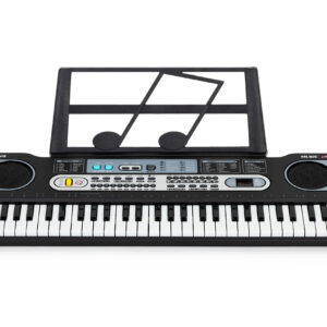 Didelis pianino klaviatūra su mikrofonu vaikams + maitinimo šaltinis - Image 2