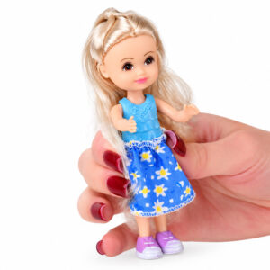 Žavios mini lėlės žaidimams. Lėlė 12 cm, 6 vnt. ZA4755 - Image 7
