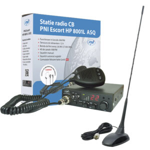 CB radijo stotelė PNI ESCORT CB 8001L ASQ + CB antena PNI Extra 48 su magnetu - Image 4