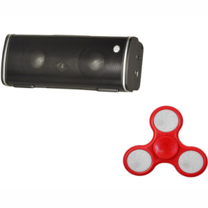 Albrecht MAX-treme Bluetooth Speaker Kit and Spinner PNI Speedy Red LED Speaker - Image 1