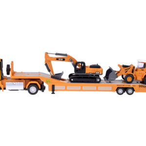 Sunkvežimio, vilkiko, ekskavatoriaus ir buldozerio rinkinys su „Little Builder“ garsais ZA5008 - Image 3