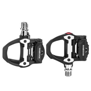 Rockbros P602 dviračio pedalai SPD-SL sistema - juodi
