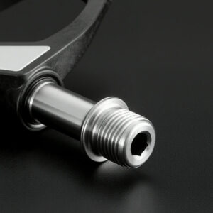 Rockbros RD9 Shimano SPD-SL anglies pluošto ir titano lydinio pedalai – juodi - Image 9