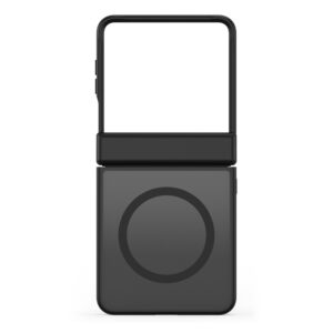 Dux Ducis Yind dėklas, skirtas Samsung Galaxy Z Flip 8, suderinamas su MagSafe – juodas