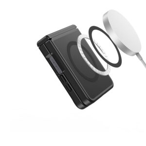 Dux Ducis Yind dėklas, skirtas Samsung Galaxy Z Flip 8, suderinamas su MagSafe – juodas - Image 6