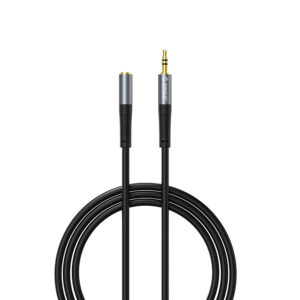 Orico AXF Mini Jack 3,5 mm kištukas į lizdą garso kabelis 2 m – juodas