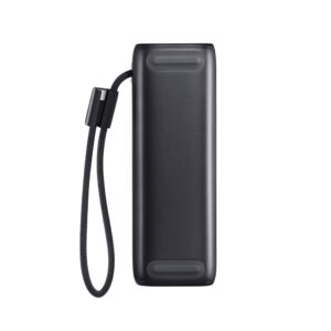 Joyroom PODIX PR70 25000mAh išorinė baterija iki 240W su dviem integruotais USB-C laidais ir dviem TFT ekranais – Pilka - Image 4