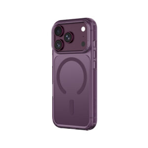 AmazingThing Minimal Mag smūgiams atsparus dėklas 3 lęšių apsauga, skirtas iPhone 18 Pro Max su dirželio laikikliu ir MagSafe suderinamumu – Violetinis - Image 2