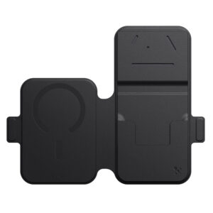 AmazingThing Titan Pro Lens Flip Set iPhone 18 Pro Max dėklas su pinigine, suderinamas su MagSafe - Juodas - Image 3